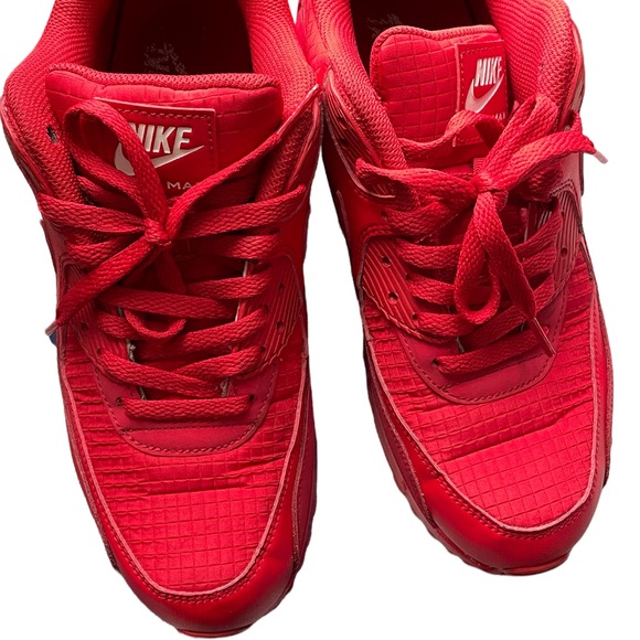 Nike Airmax 90s Triple Red - Picture 3 of 7